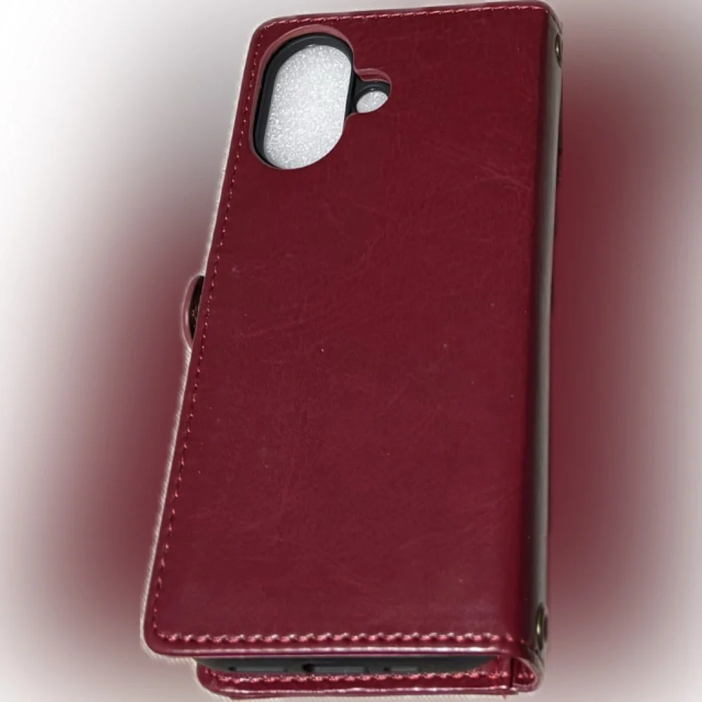 MEGSHI Wallet-style Polyurethane Leather iPhone Case